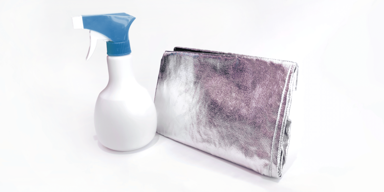 How to decontaminate and properly clean your aluminized PPE ? Otego