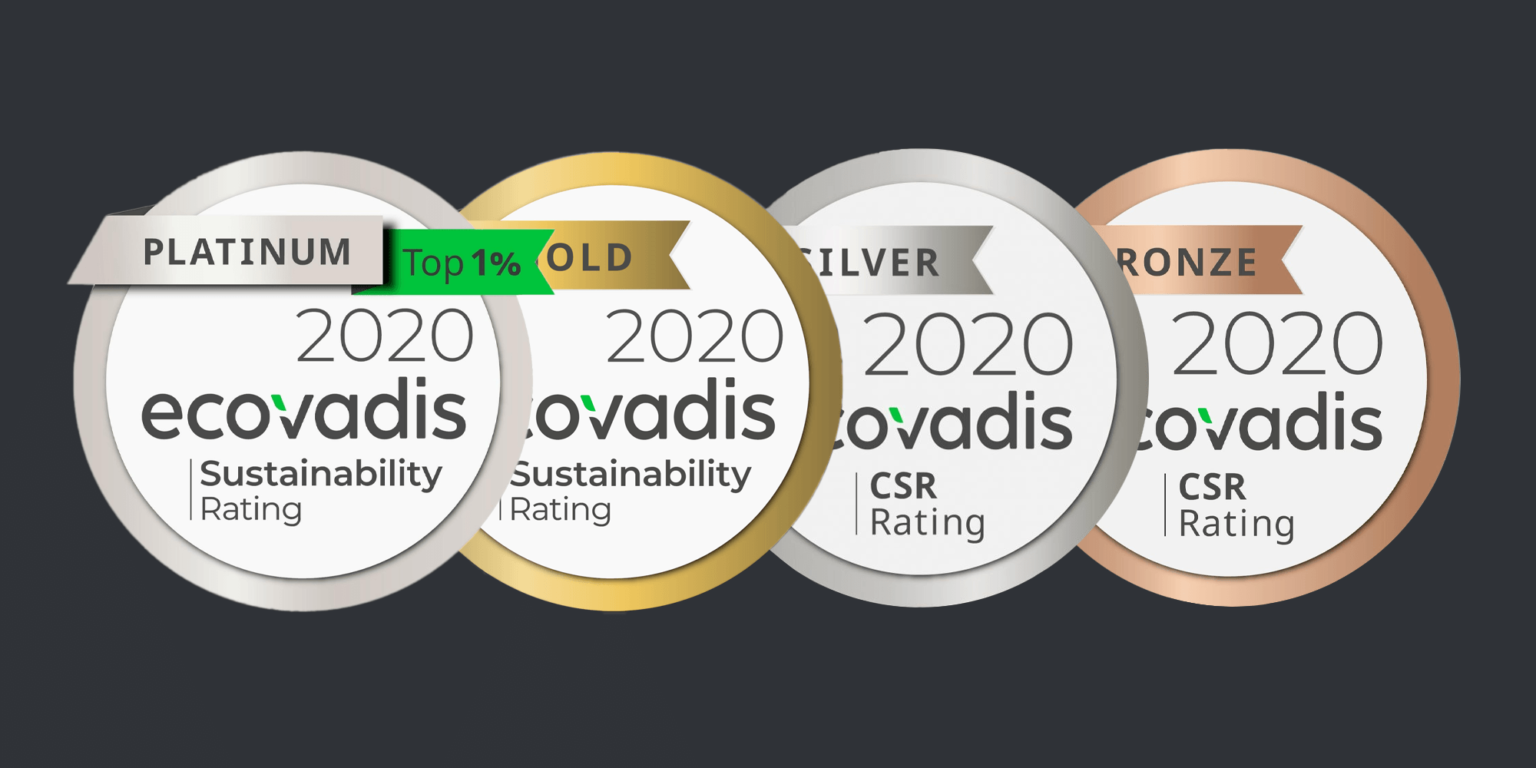 The Ecovadis rating, a good indicator of the environmental commitment