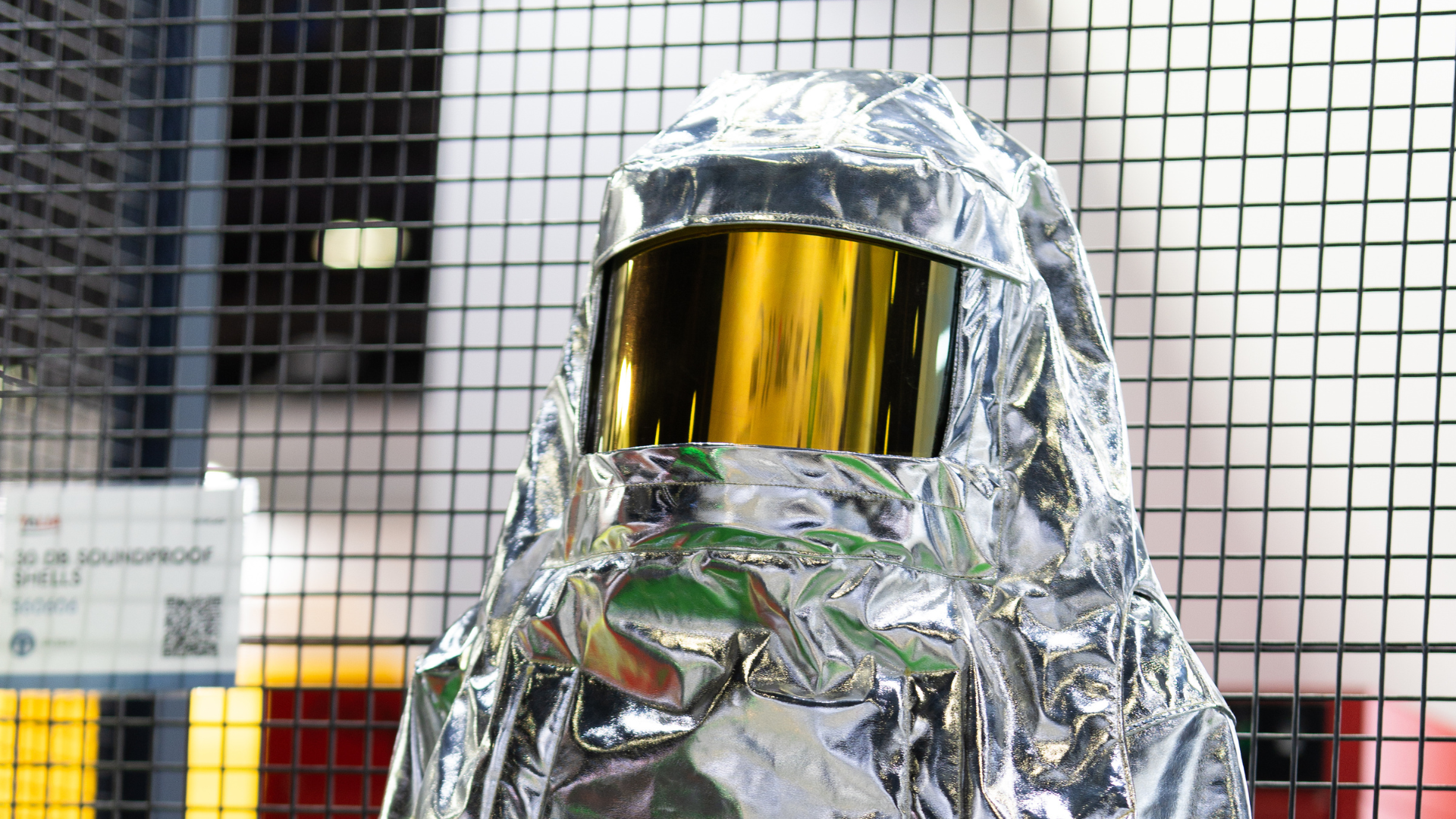 OTEGO aluminized fabrics part of finished firefighting emergency suit from South Korean manufacturer