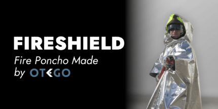 FIRESHIELD - Fire Poncho Made By Otego